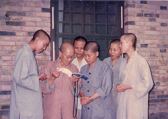 亲近通愿老法师学习